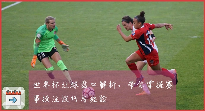 世界杯让球盘口解析，带你掌握赛事投注技巧与经验